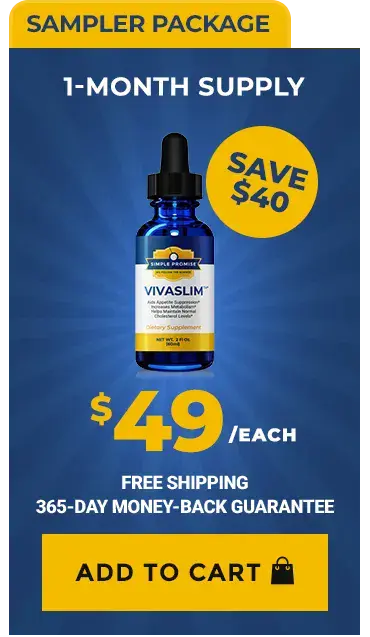 VivaSlim 1-month supply sampler package pricing