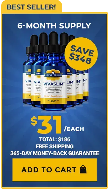 VivaSlim 6-month supply, best seller pricing package