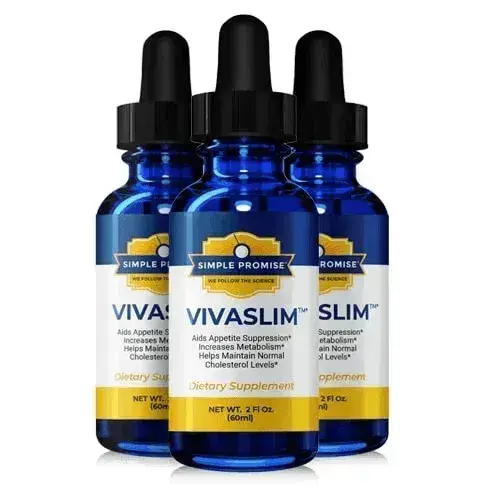 Three bottles of VivaSlim appetite suppression supplement